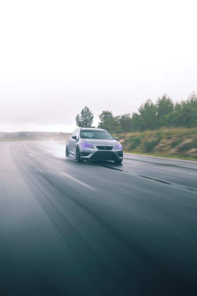 Voiture en mouvement, shooting rolling automobile, MG Art Photographie